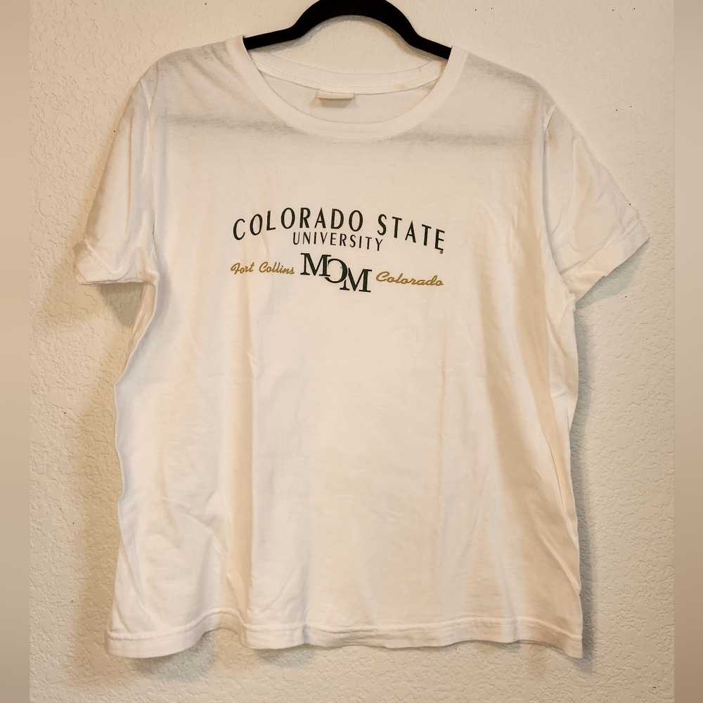 Jansport Colorado State University Mom T-Shirt, Size XL